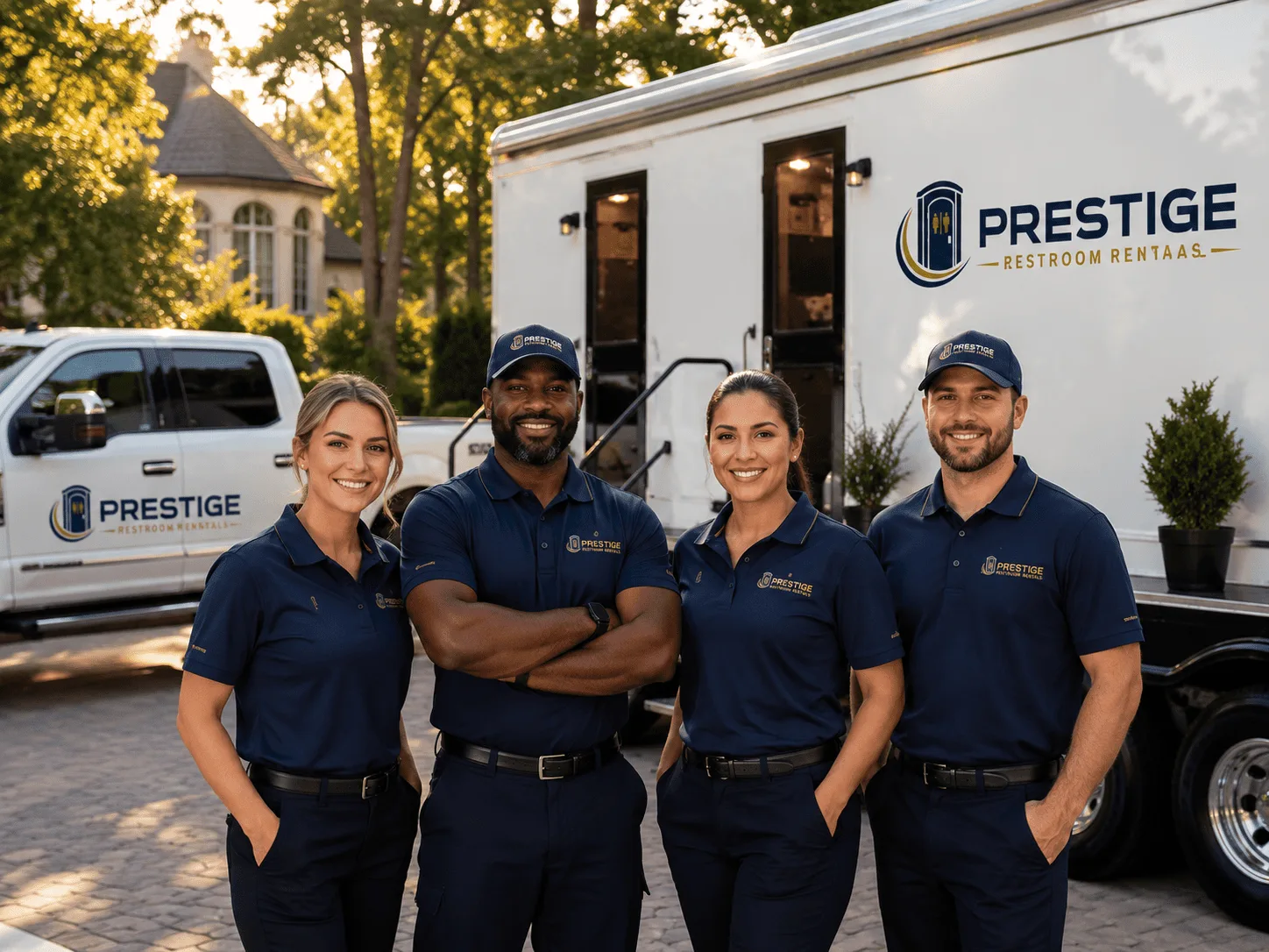 Trusted Luxury Portable Restrooms company in Pana, IL